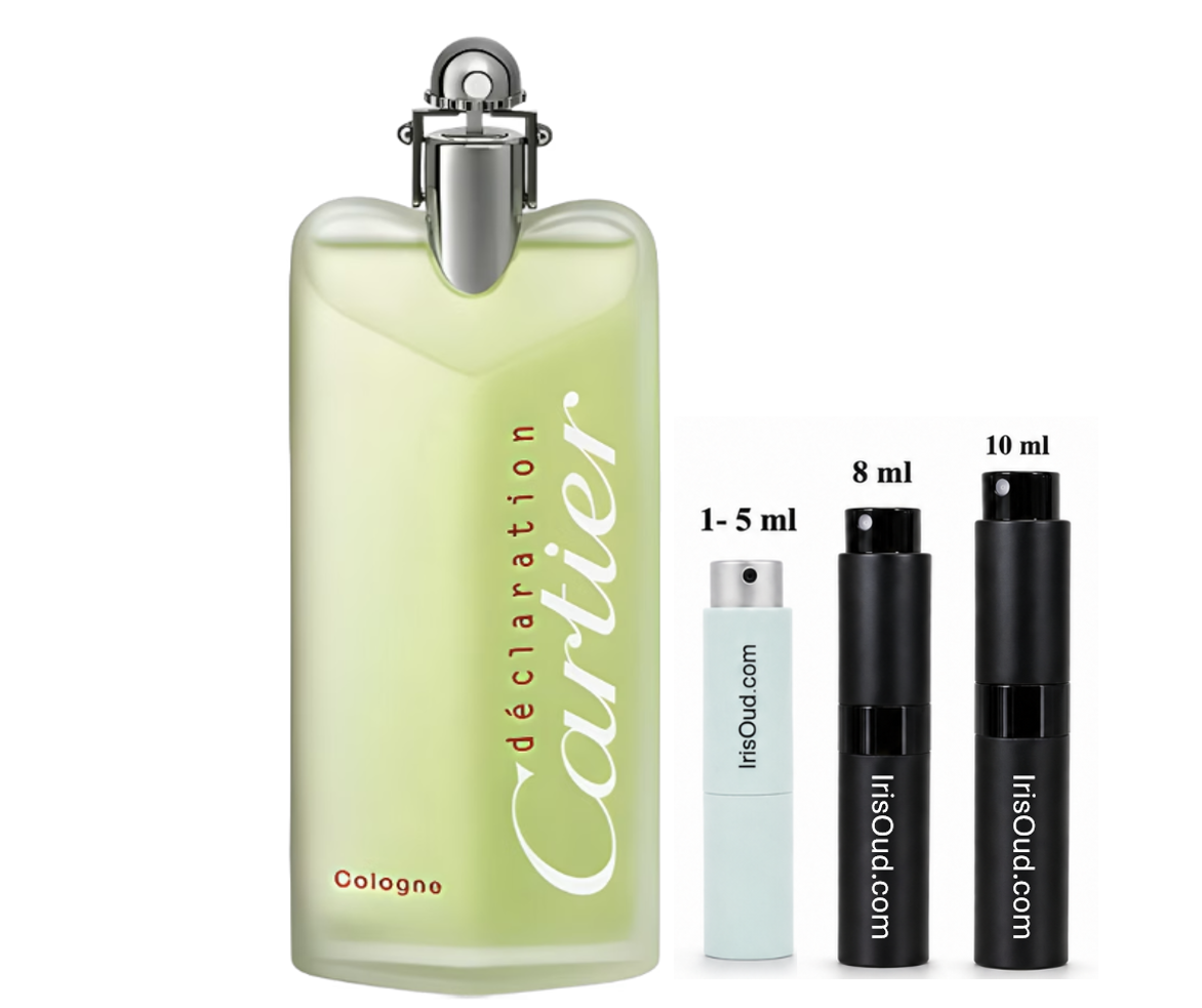 Cartier Declaration Cologne EDT Discontinued Travel Spray Decant