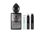 Stephane Humbert Lucas Black Gemstone Travel Spray Decant