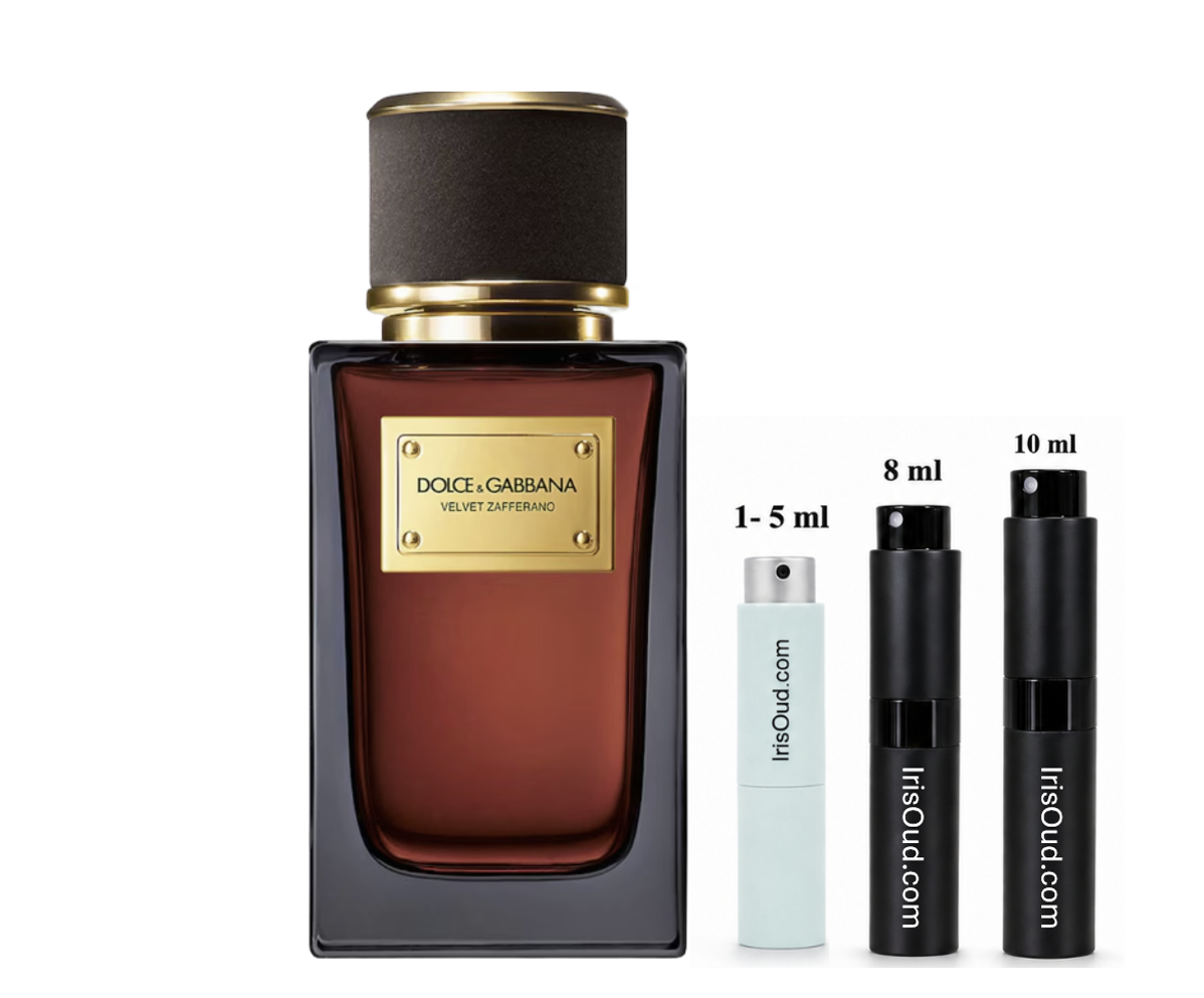 Dolce & Gabbana Velvet Zafferano Travel Spray Decant