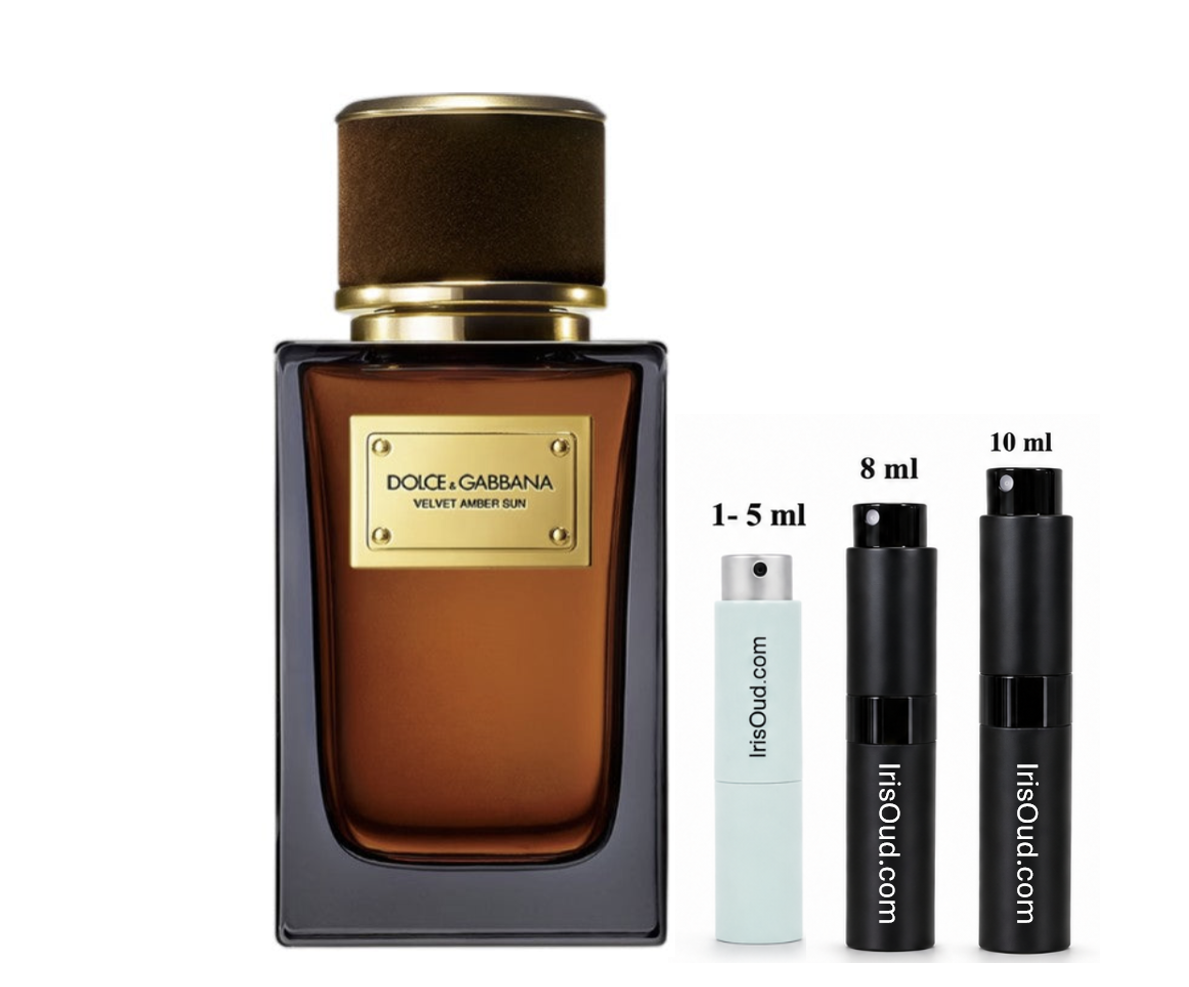 Dolce & Gabbana Velvet Amber Sun Travel Spray Decant