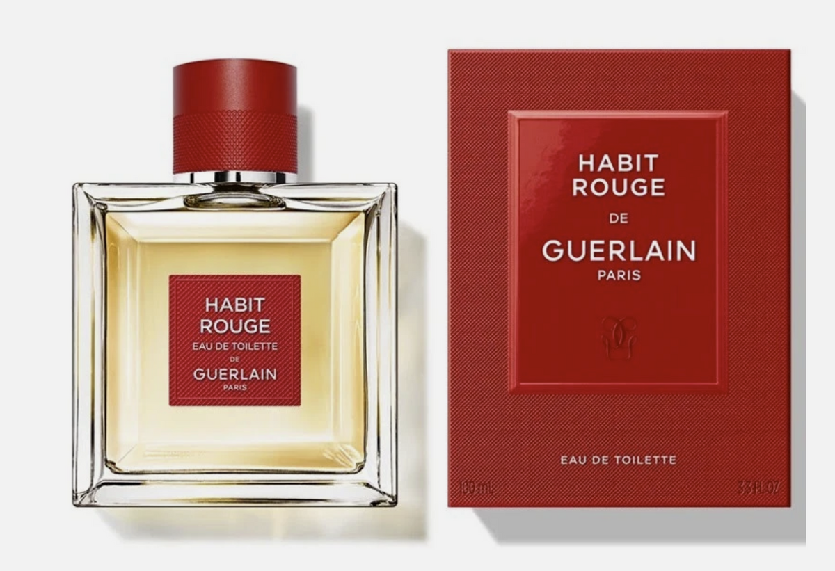 Guerlain Habit Rouge EDT Spray 3.3 oz