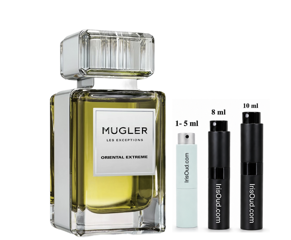 Thierry Mugler Les Exceptions Oriental Extreme Discontinued Travel Spray Decant
