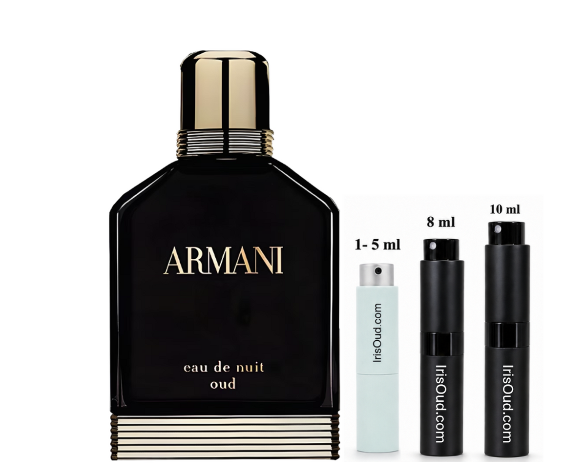 Armani Eau de Nuit Oud EDP Discontinued Travel Spray Decant
