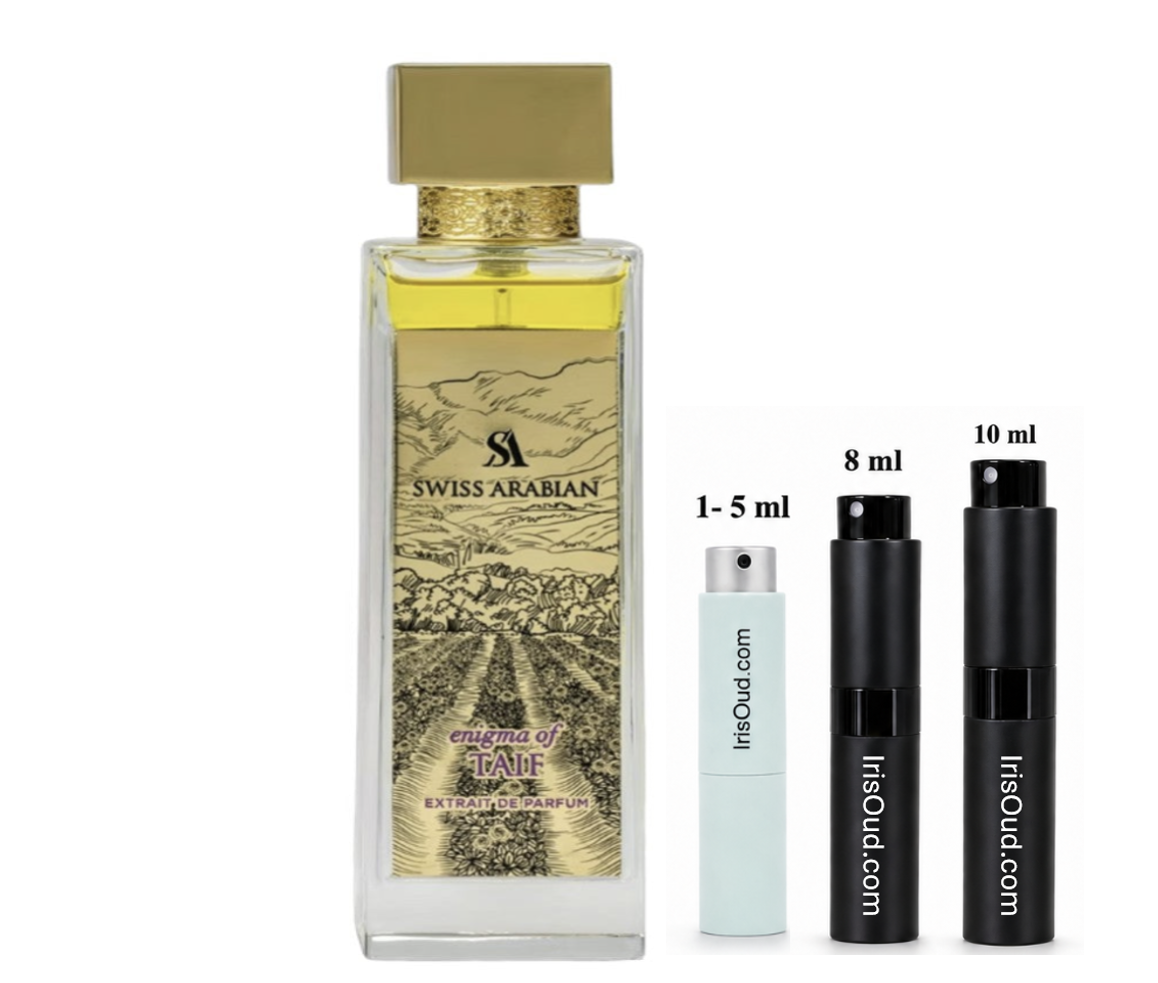 Swiss Arabian Enigma of Taif Travel Size Decant