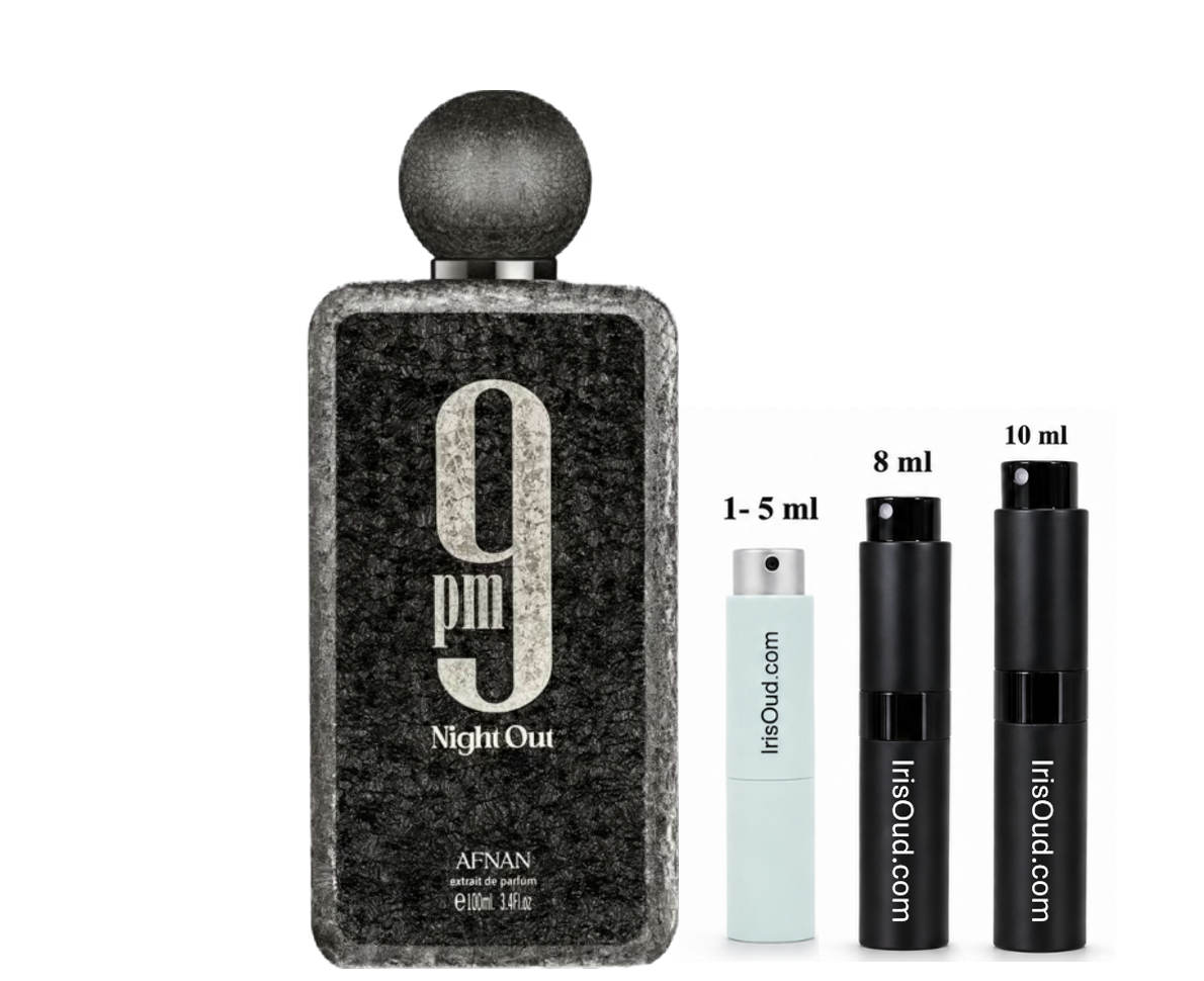 Afnan 9 PM Night Out Travel Spray Decant