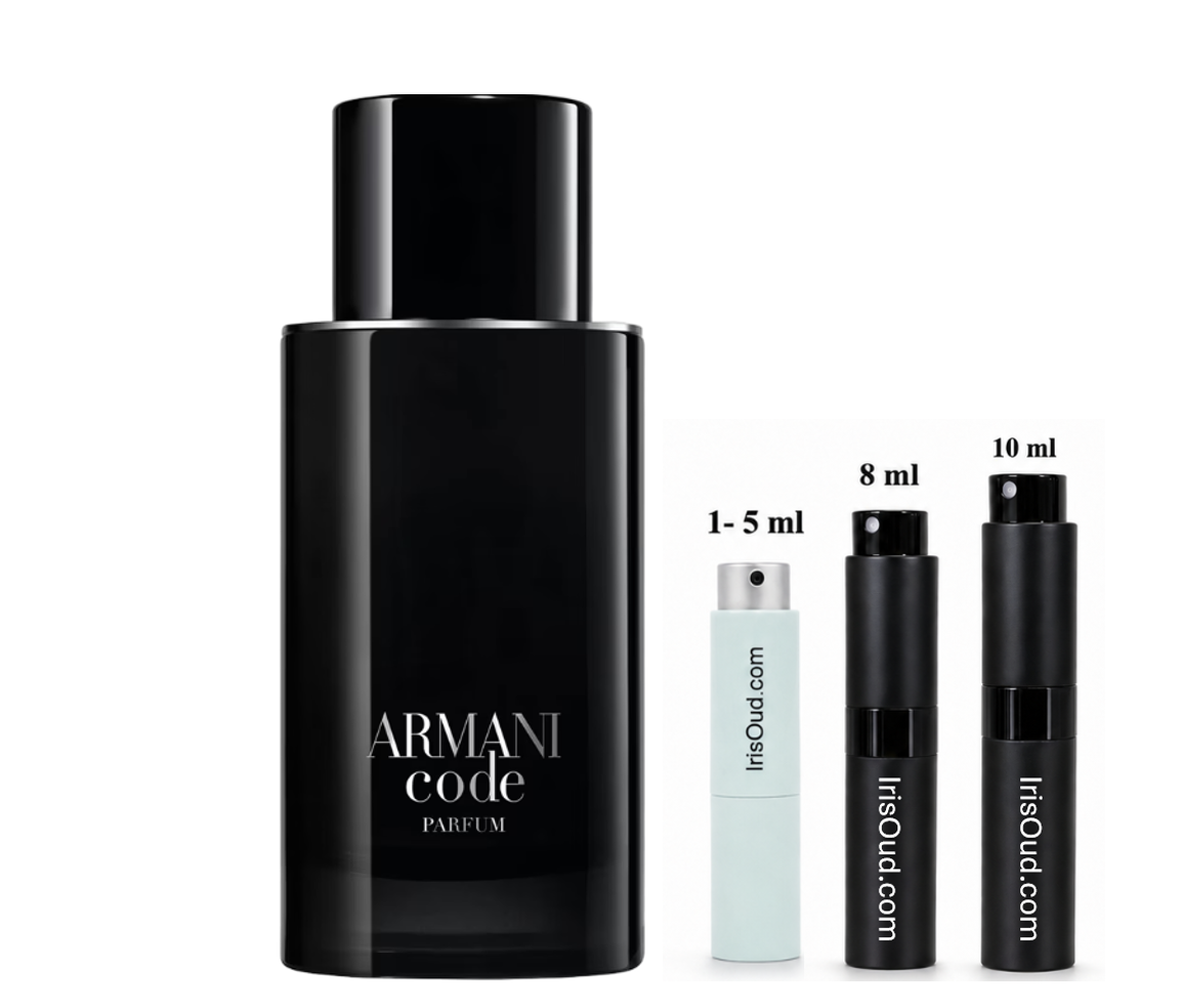 Armani Code Parfum Travel Spray Decant