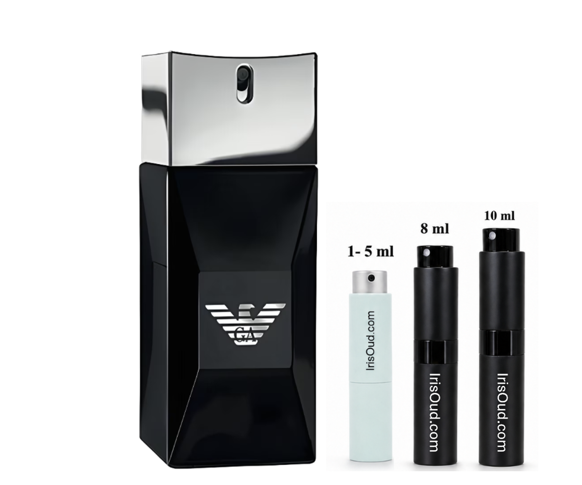 Armani Diamonds Black Carat EDT Discontinued Travel Spray Decant