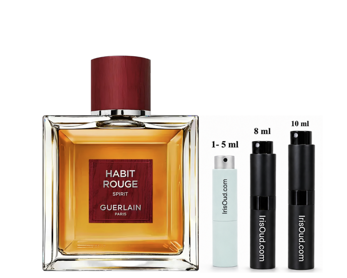 Guerlain Habit Rouge Spirit Limited Edition Travel Spray Decant
