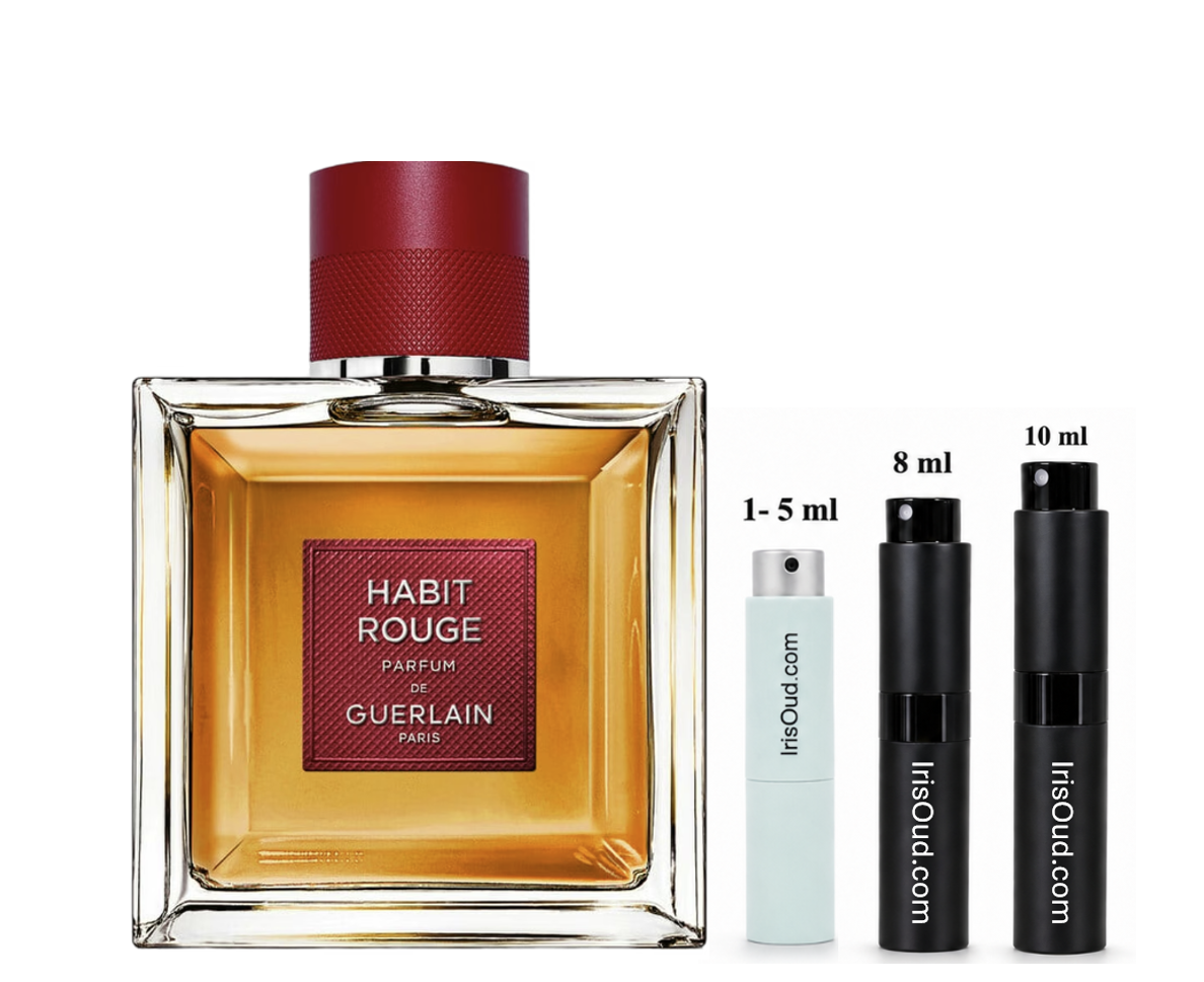 Guerlain Habit Rouge Parfum Travel Spray Decant