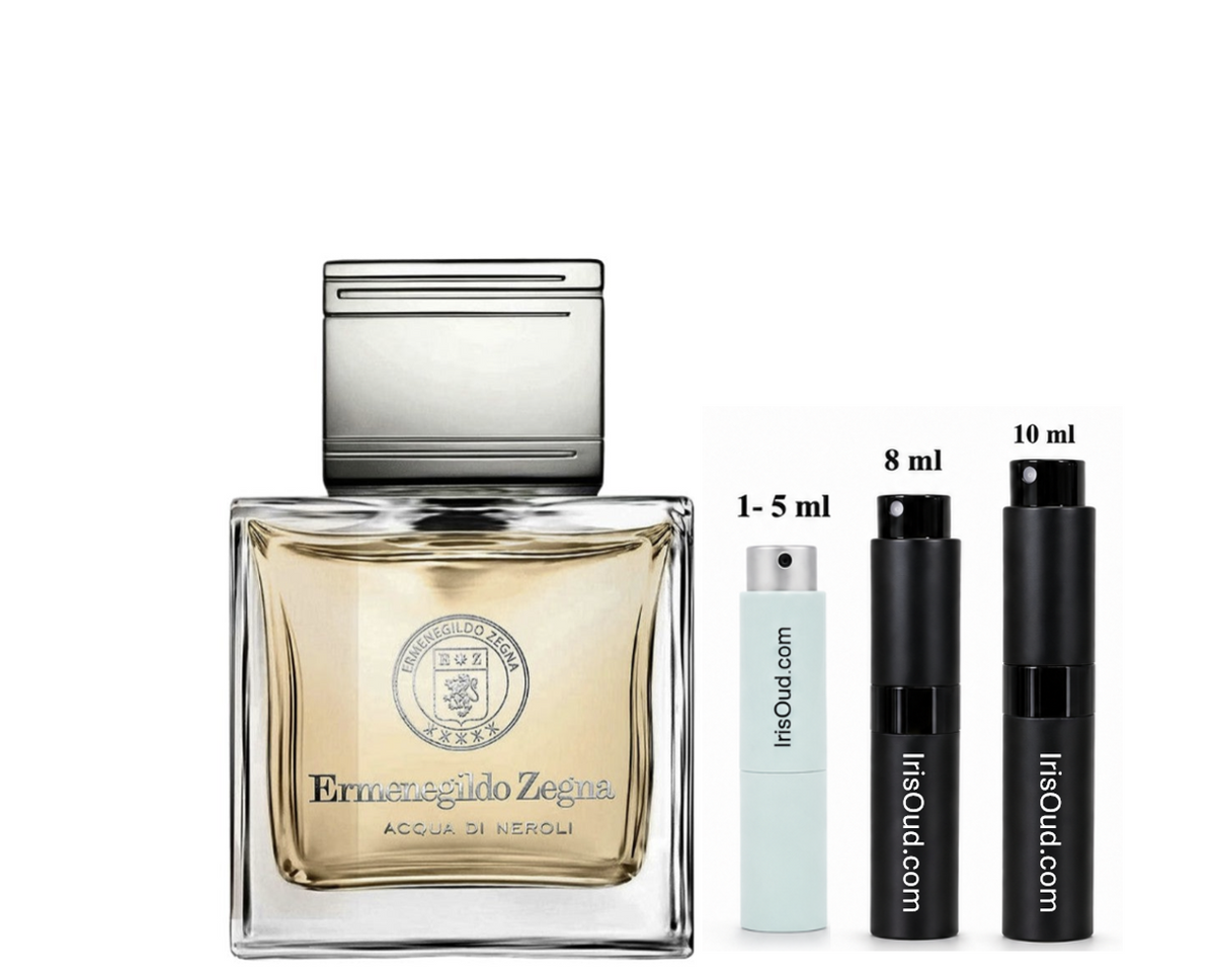 Ermenegildo Zegna Acqua di Neroli Discontinued Travel Spray Decant