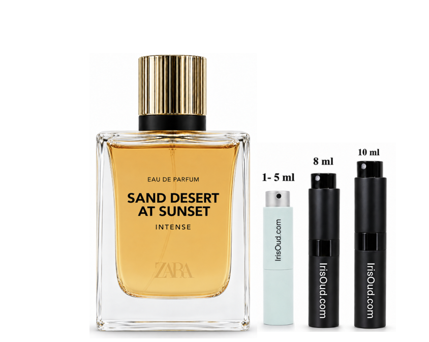 Zara Sand Desert At Sunset Intense EDP Travel Spray Decant