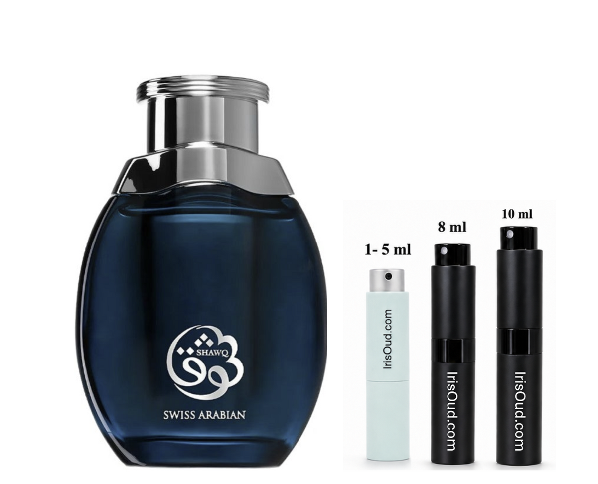 Swiss Arabian Shawq EDP Travel Spray Decant