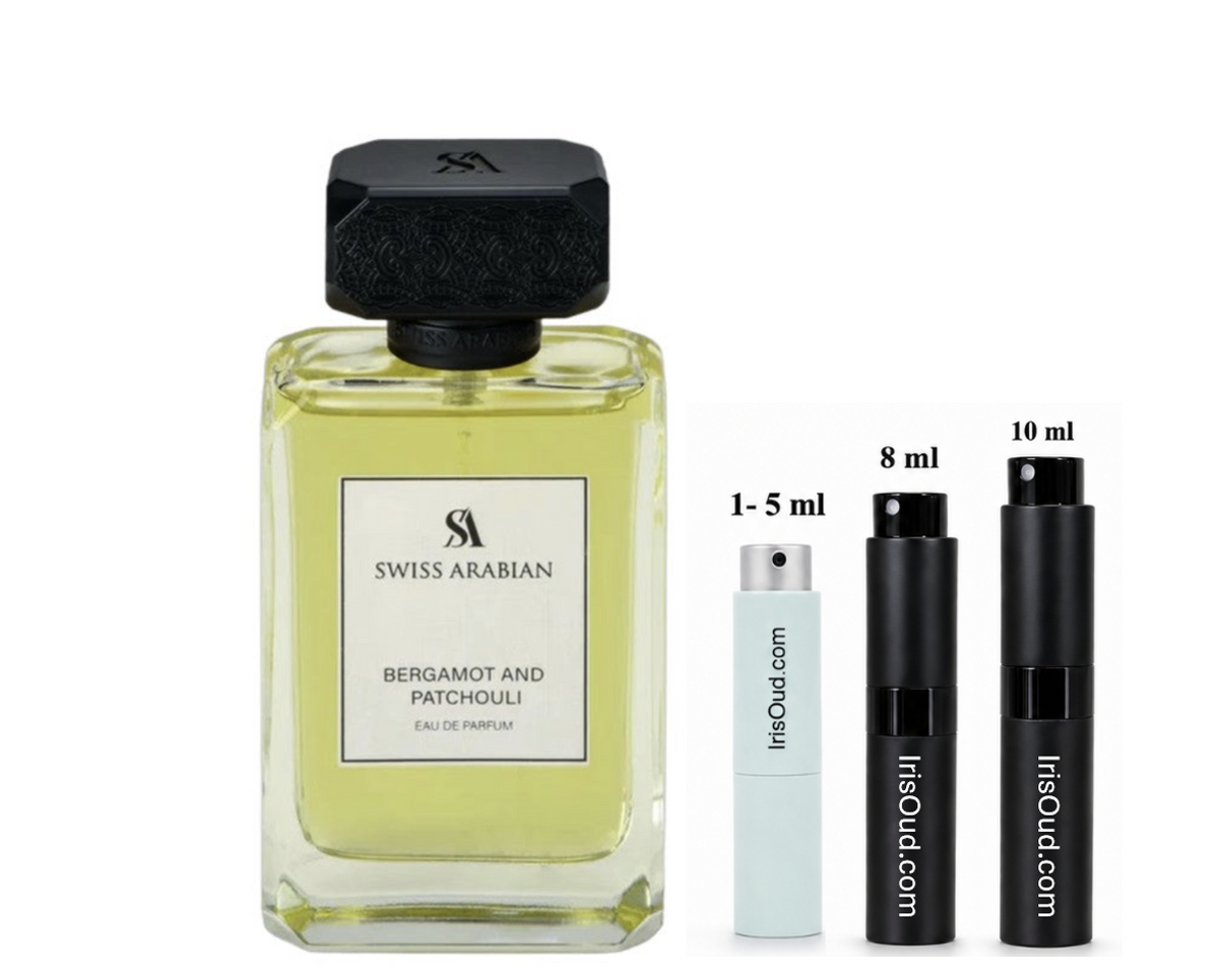 Swiss Arabian Bergamot & Patchouli EDP Travel Spray Decant