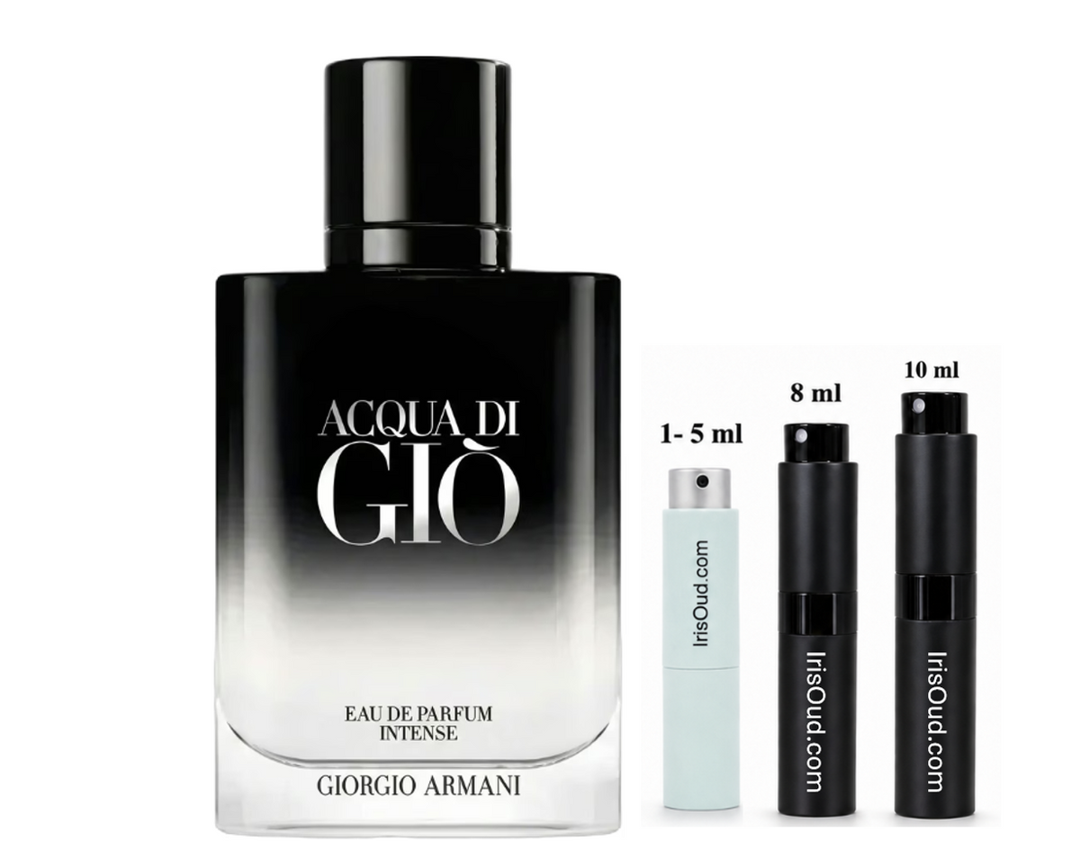 Armani Acqua di Giò Homme Intense EDP (2026) Travel Spray Decant