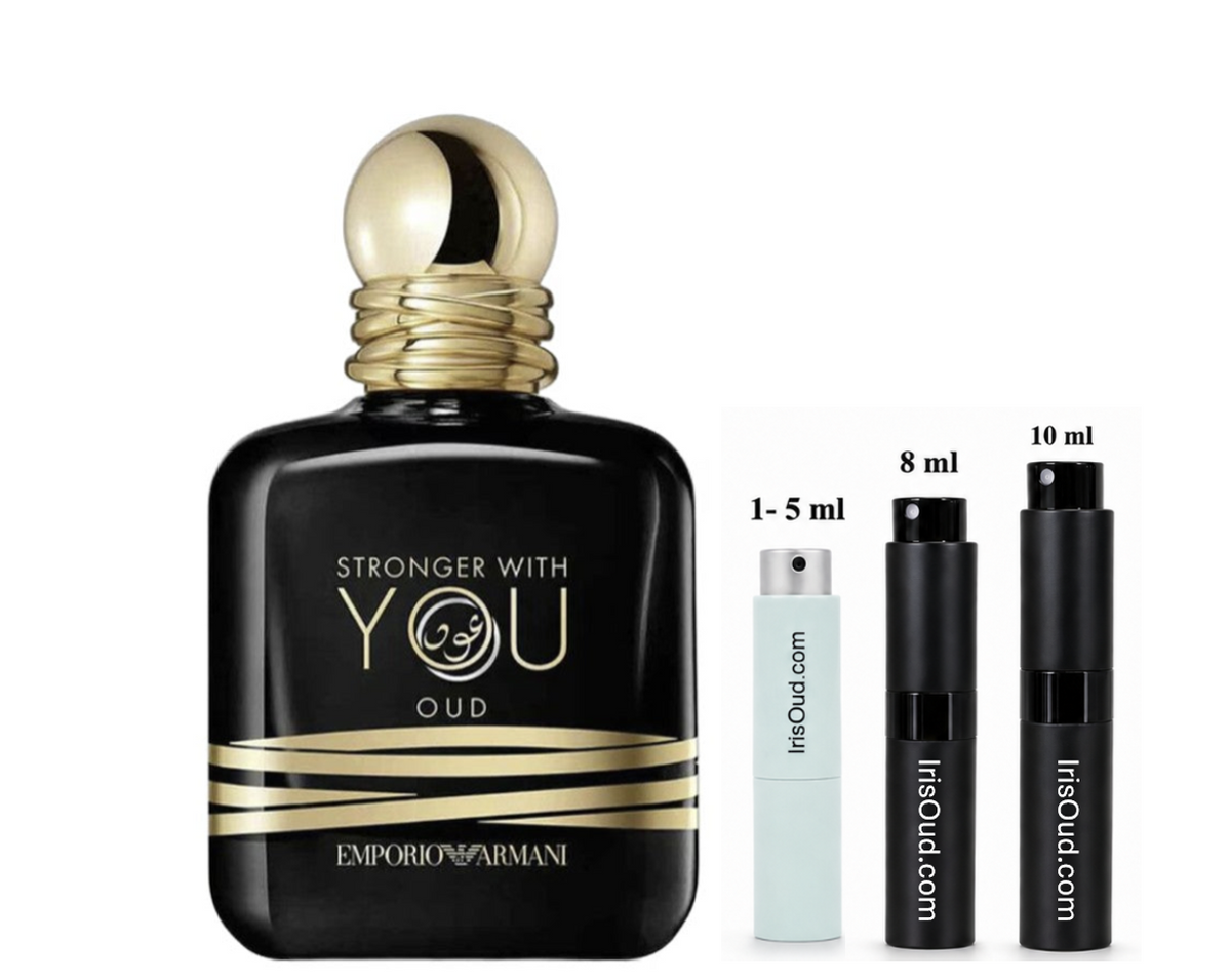 Armani Stronger With You Oud Discontinued Travel Spray Decant
