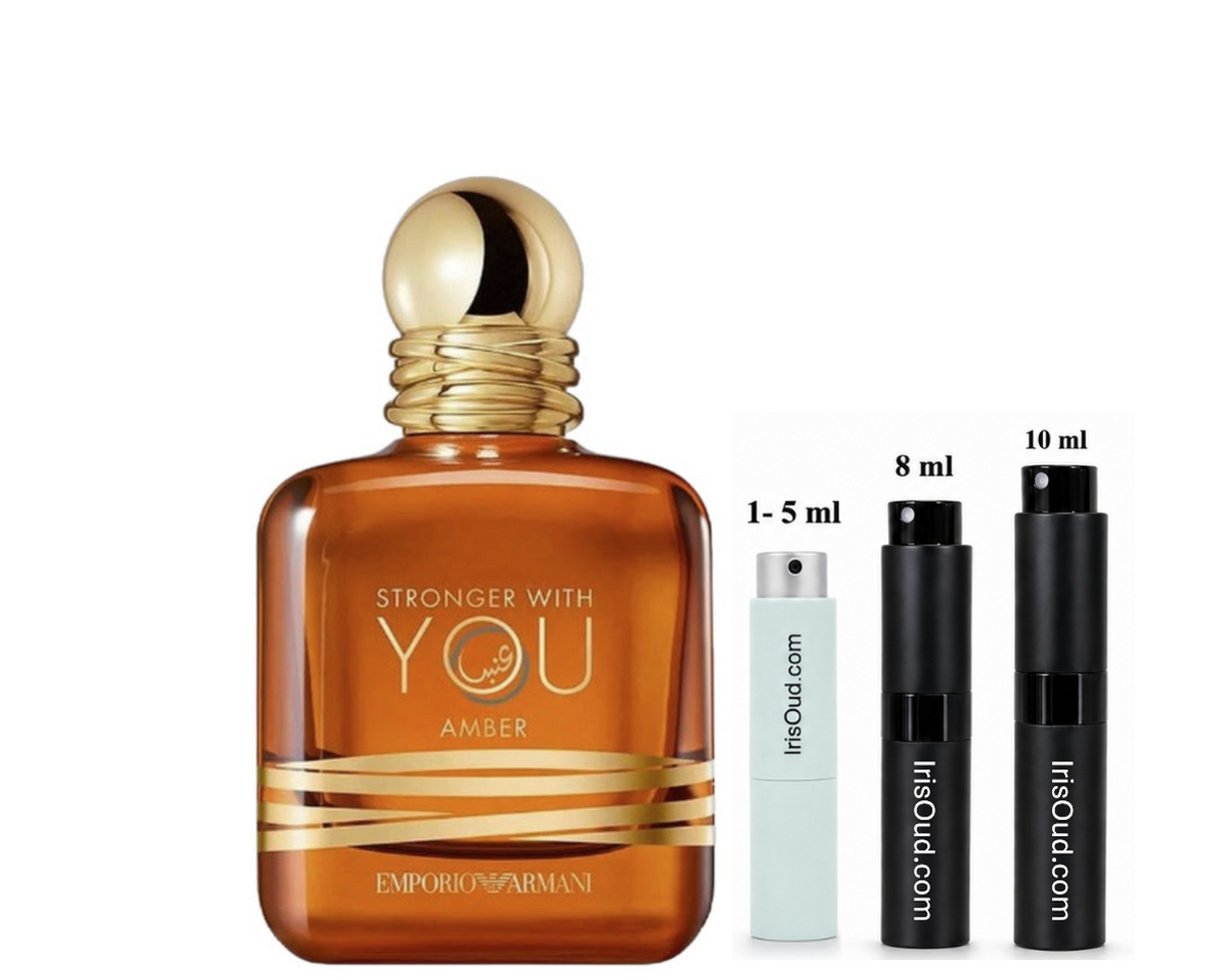Armani Stronger With You Amber Travel Spray Decant