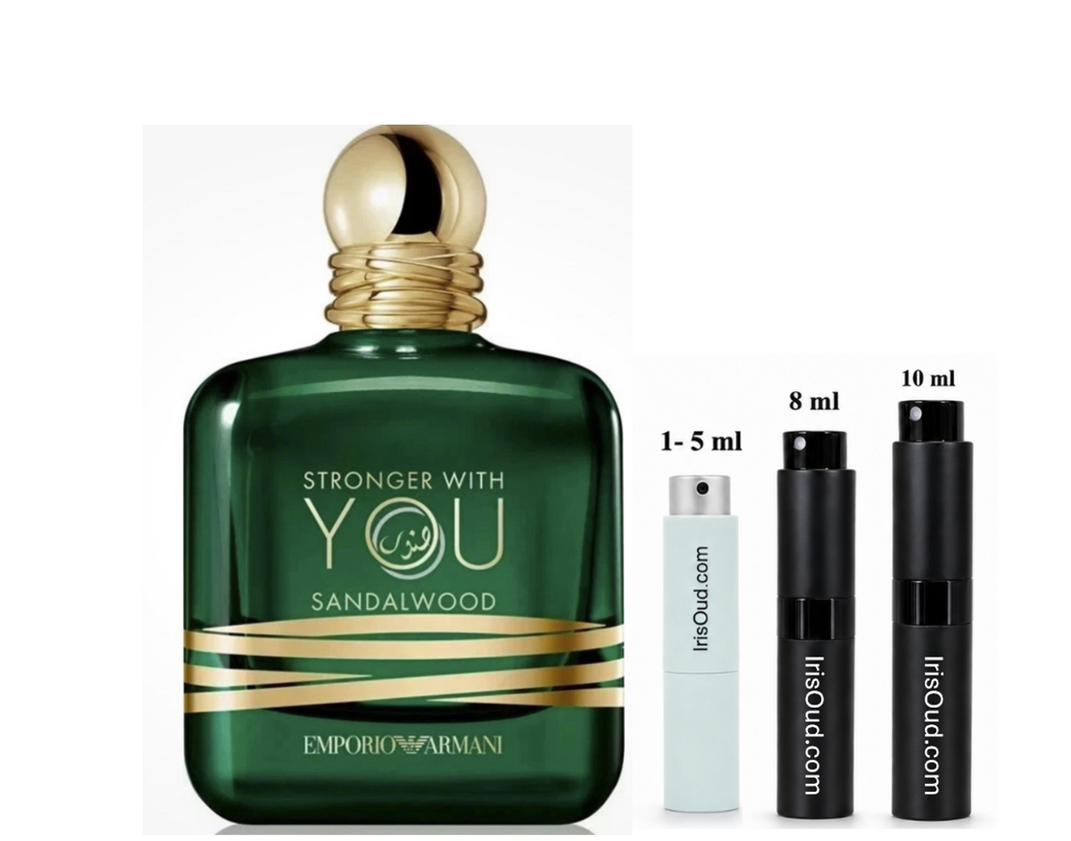 Armani Stronger With You Sandalwood Travel Spray Decant