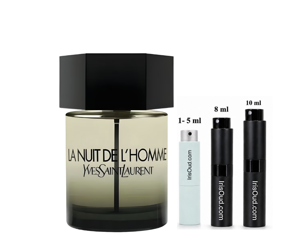 Yves Saint Laurent La Nuit de L'Homme EDT Travel Spray Decant