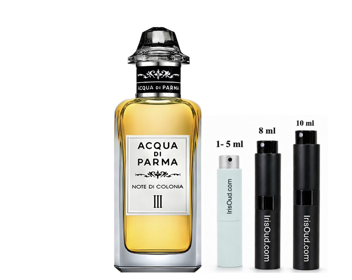 Acqua di Parma Note di Colonia III Travel Spray Decant
