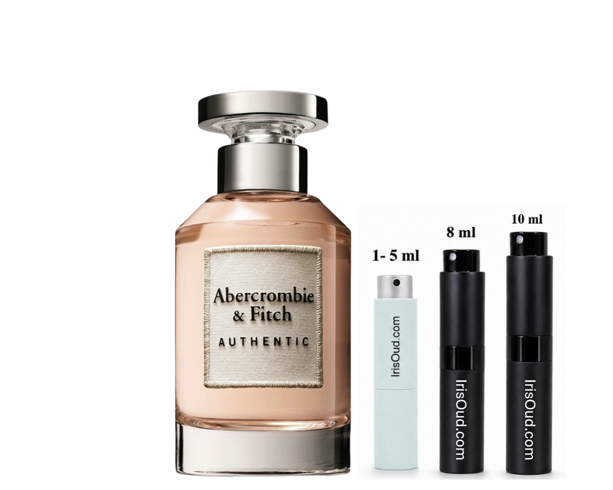 Abercrombie & Fitch Authentic Woman EDP Travel Spray Decant