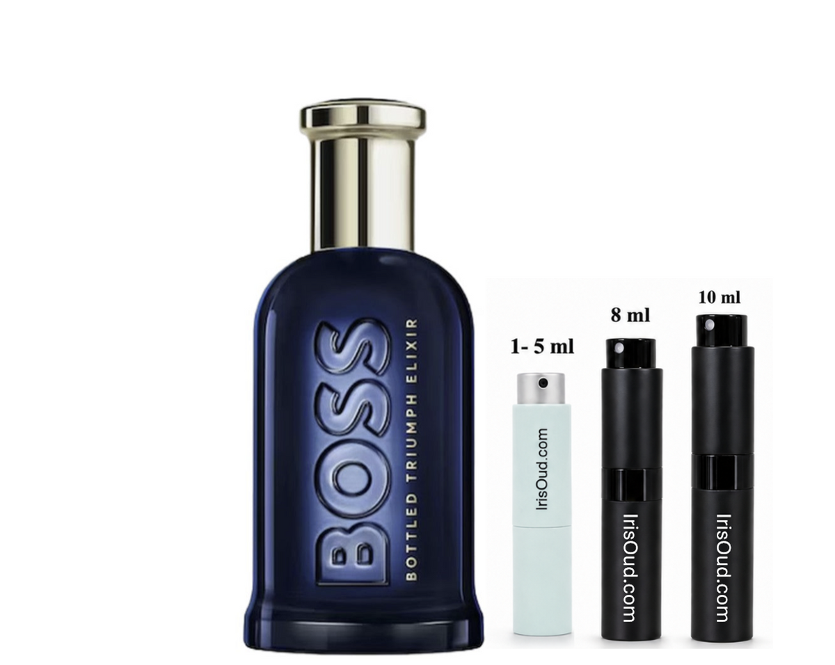 Boss Bottled Triumph Elixir Parfum Intense Travel Spray Decant