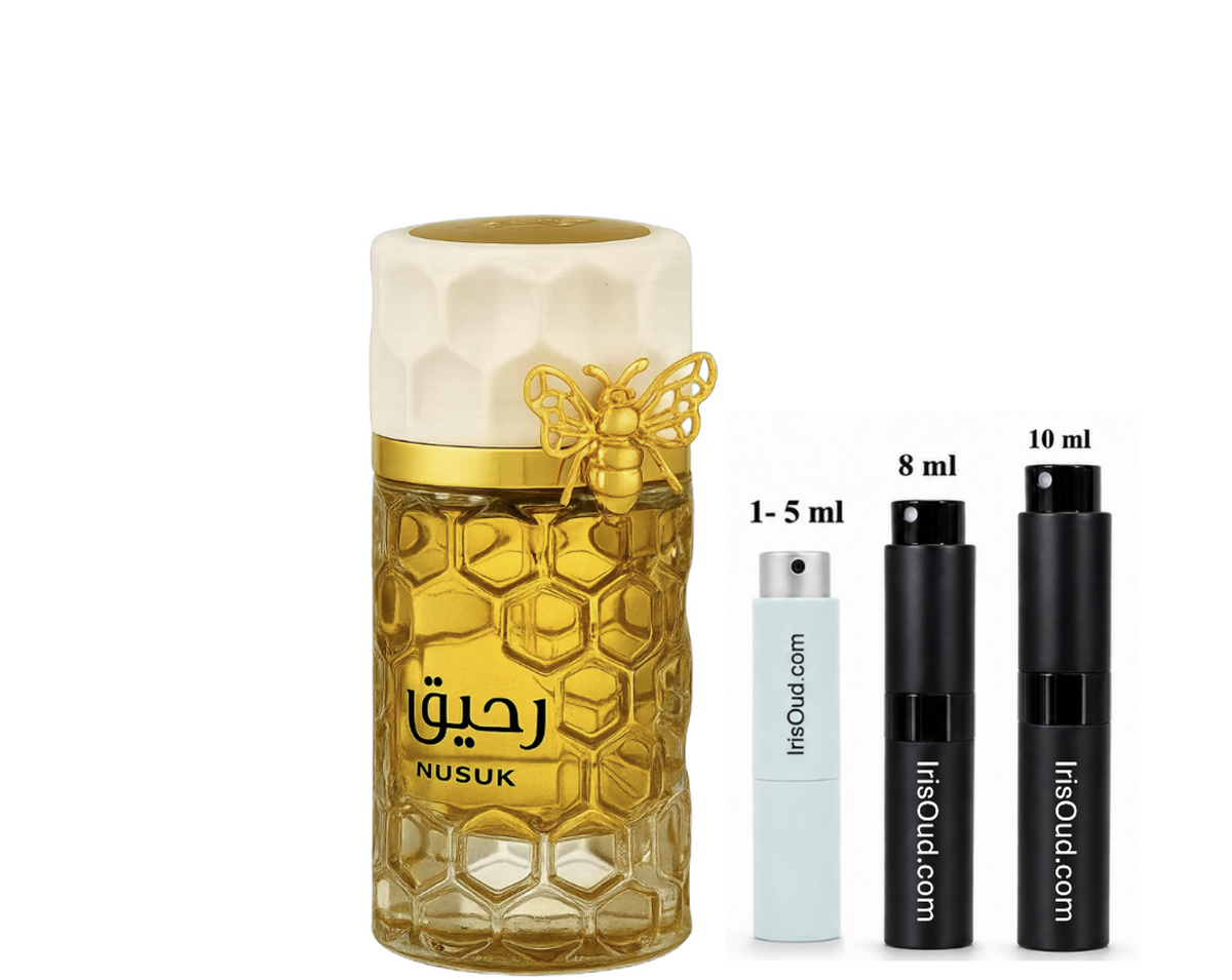 Nusuk Raheeq Travel Spray Decant
