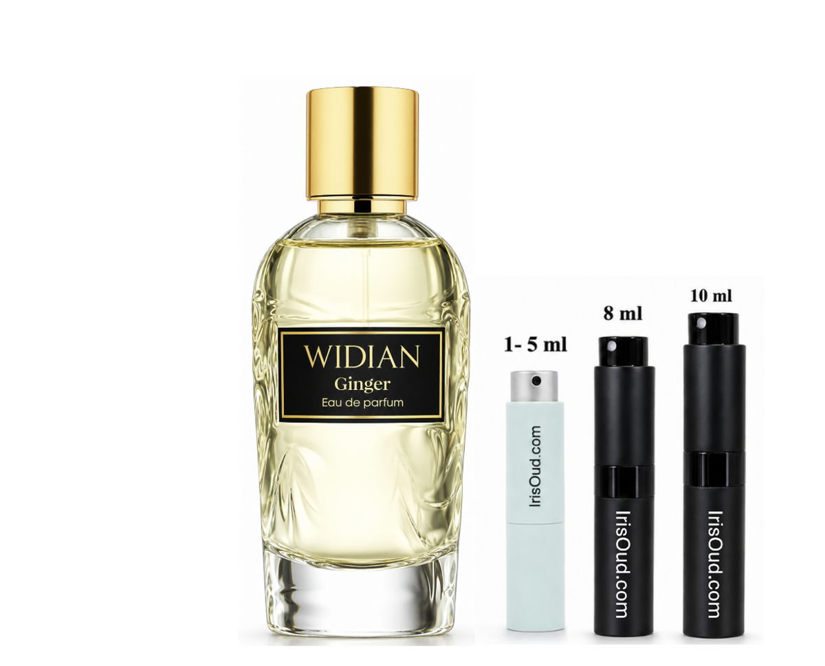 Widian Rose Arabia Ginger Travel Spray Decant