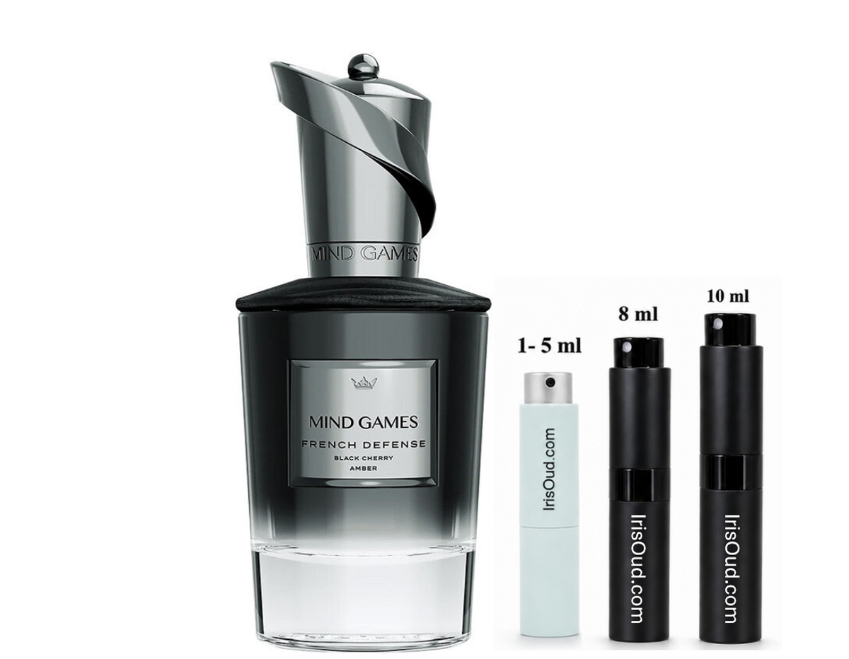 MIND GAMES French Defense Extrait de Parfum Travel Spray Decant