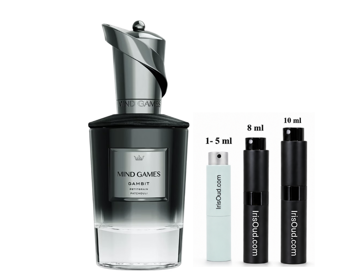 MIND GAMES Gambit Extrait de Parfum Travel Spray Decant