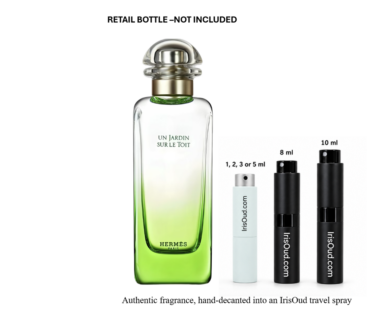 Hermes Un Jardin Sur Le Toit Travel Spray Decant
