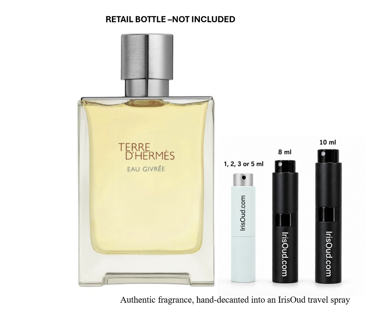 Hermes Terre d'Hermès Eau Givree Hermès Travel Spray Decant