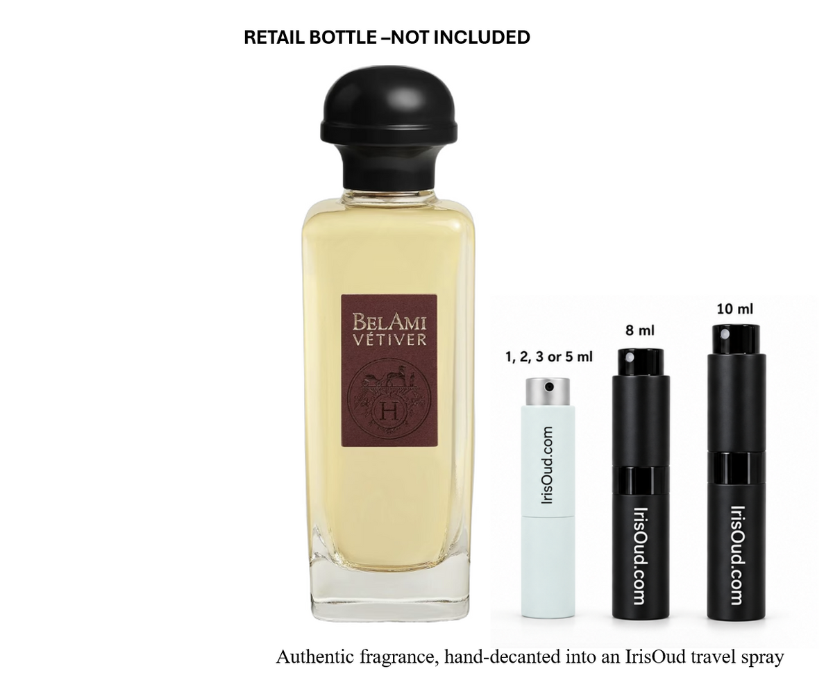 Hermes Bel Ami Vetiver Travel Spray Decant