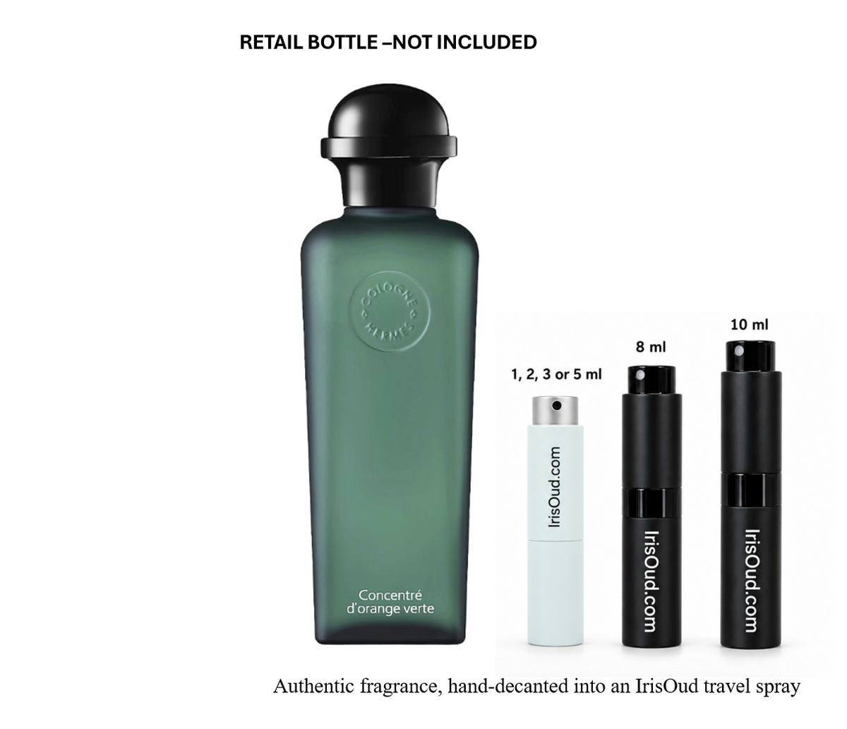 Hermes Concentré d'Orange Verte Hermès Travel Spray Decant