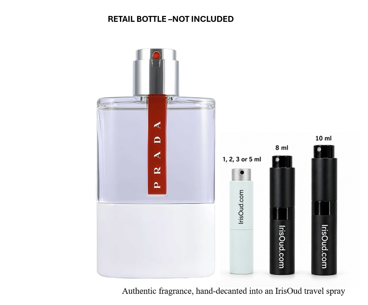 Prada Luna Rossa Eau Sport Discontinued Travel Spray Decant