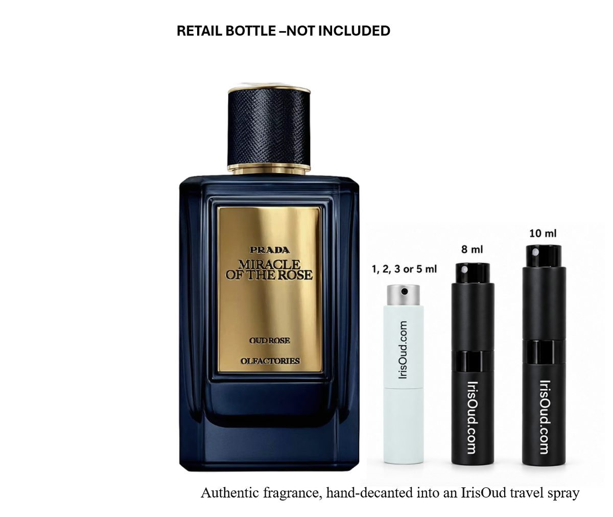 Prada Mirages Miracle of the Rose Travel Spray Decant
