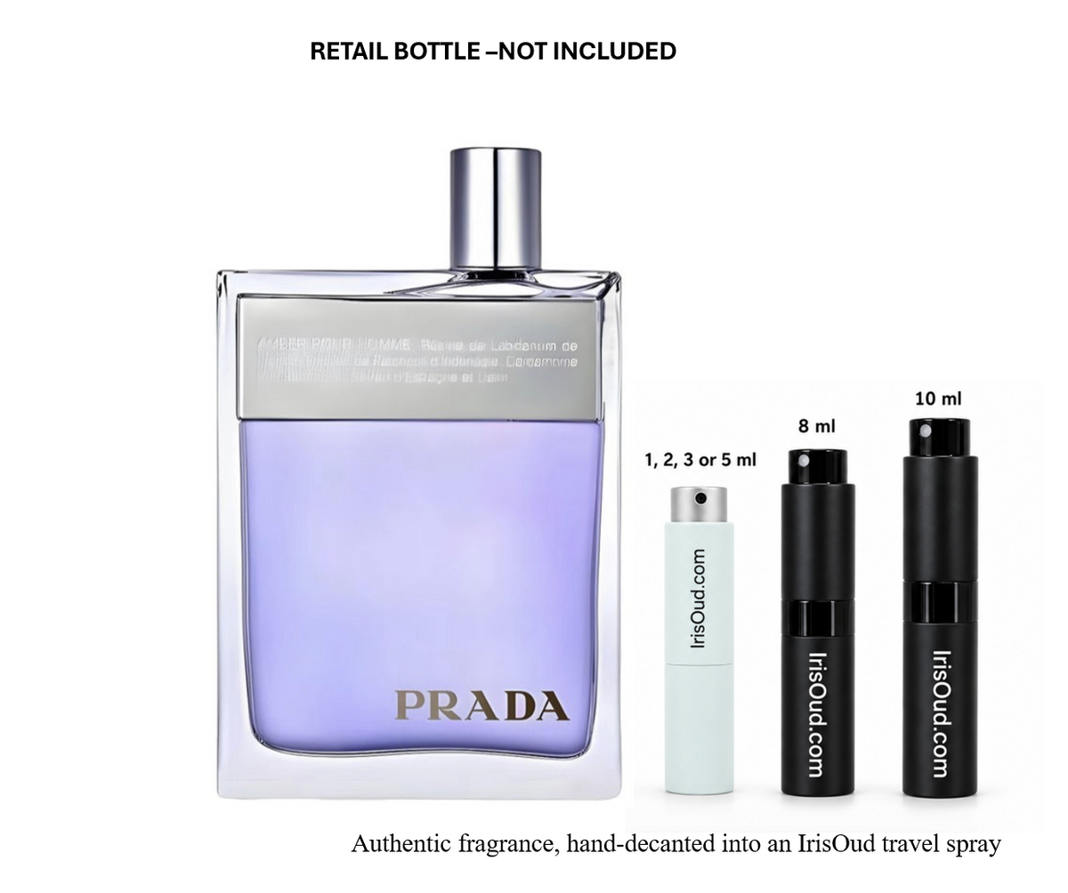 Prada Amber Pour Homme EDT Travel Spray Decant