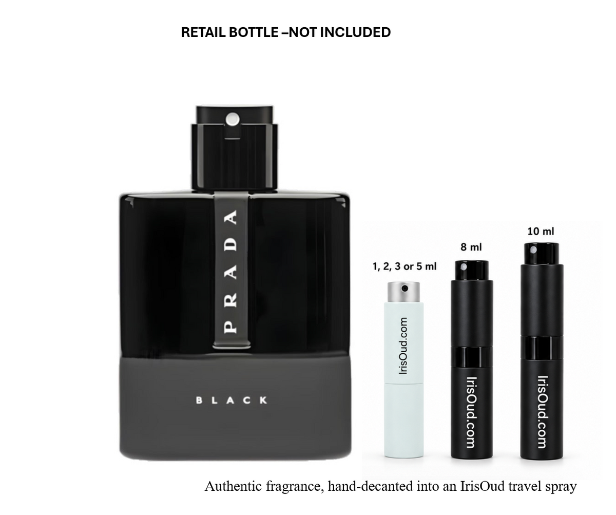 Prada Luna Rossa Black Travel EDP Spray Decant