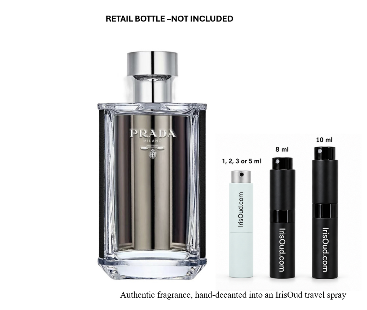 Prada L'Homme EDT Travel Spray Decant