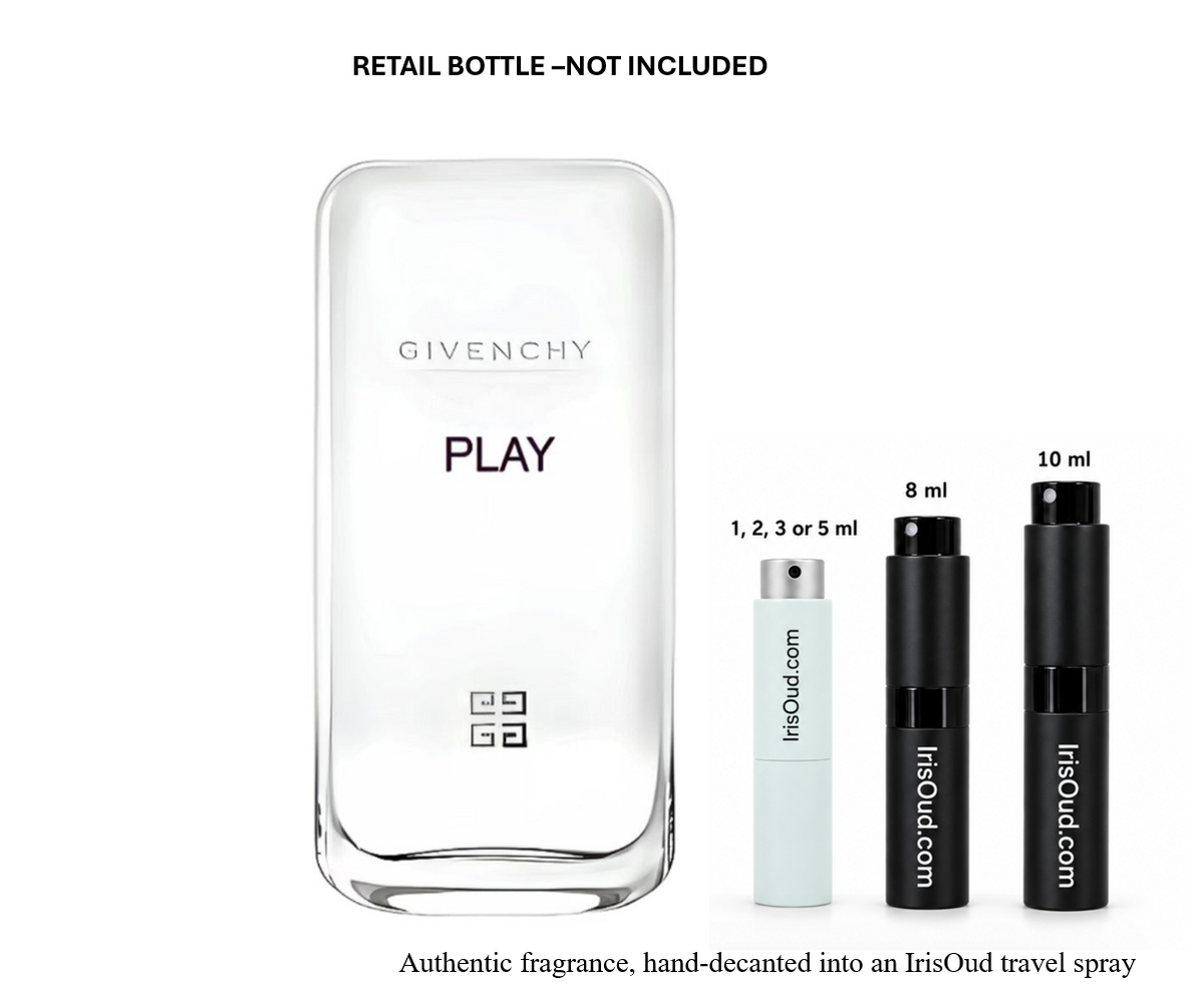 Givenchy Play for Her EDT Discontinued Travel Spray Decant