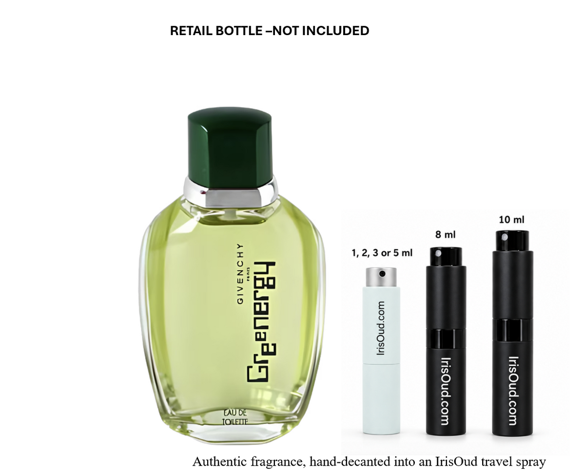 Givenchy Greenergy Discontinued Travel Spray Decant