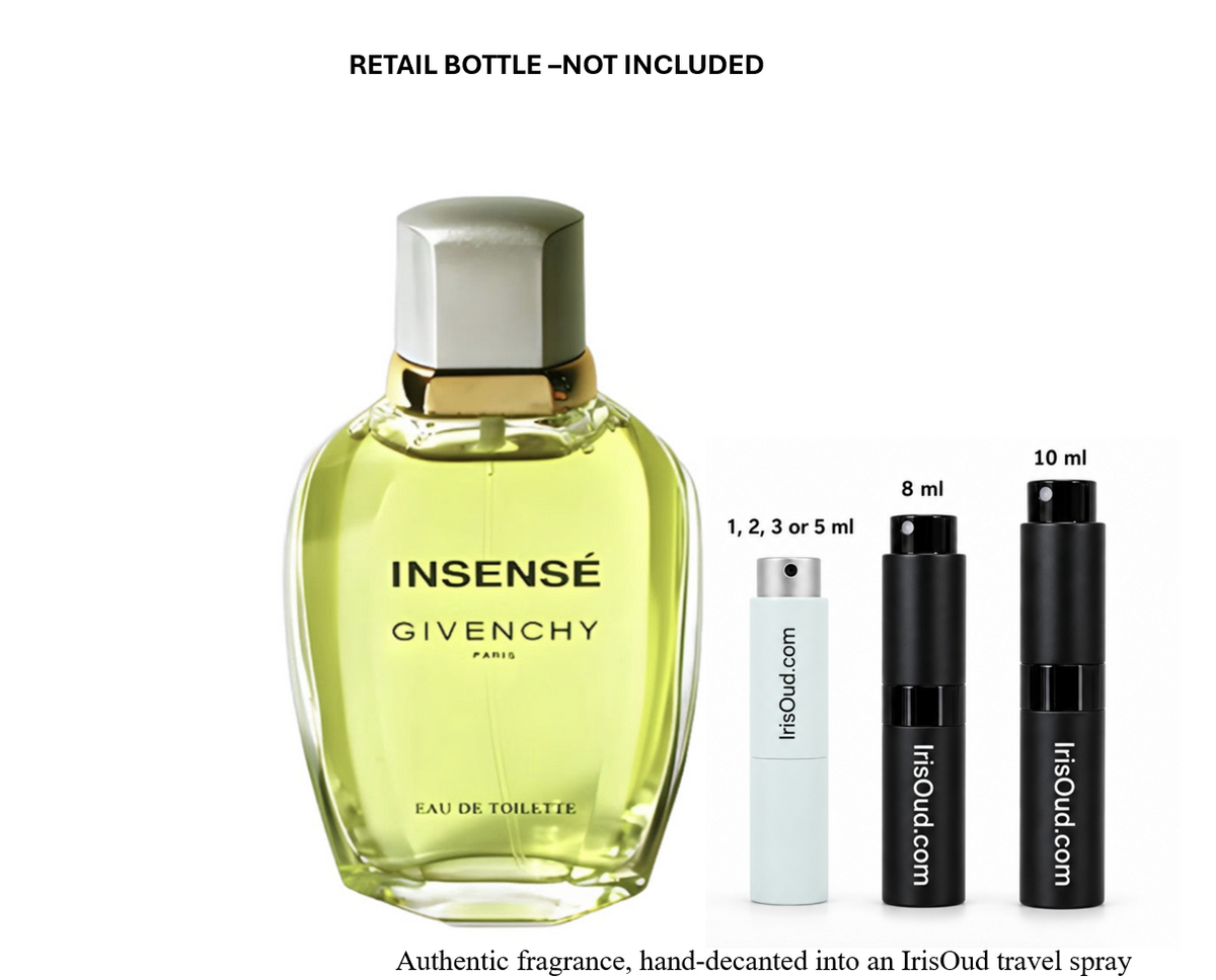 Givenchy Insense EDT Vintage/Discontinued Travel Size Decant