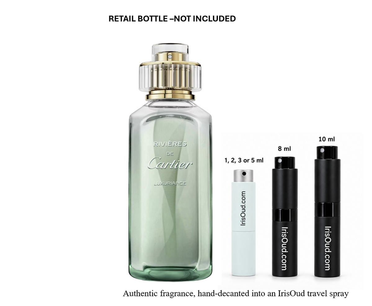 Cartier Rivieres Luxuriance EDT Travel Spray Decant