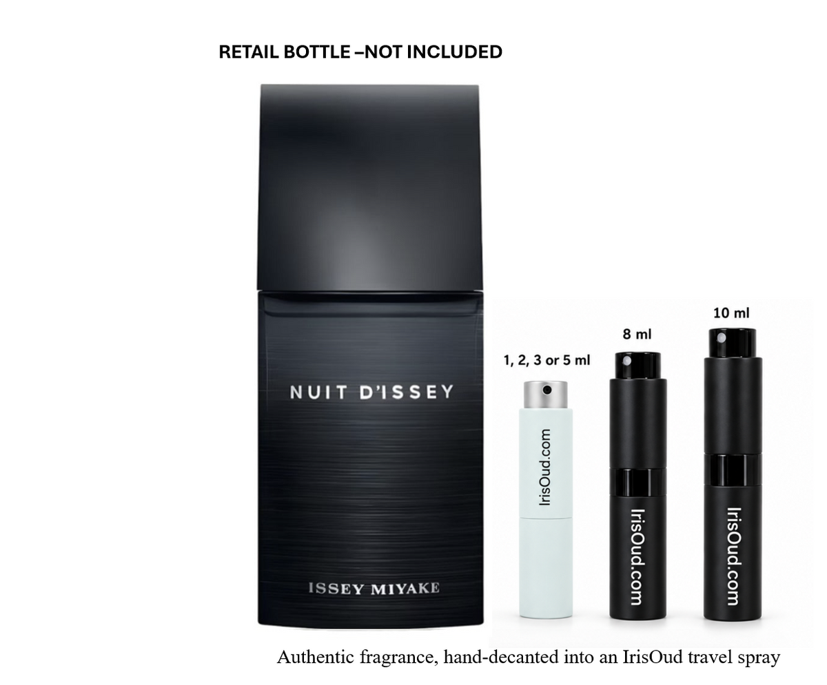 Issey Miyake Nuit d’Issey EDT Travel Spray Decant