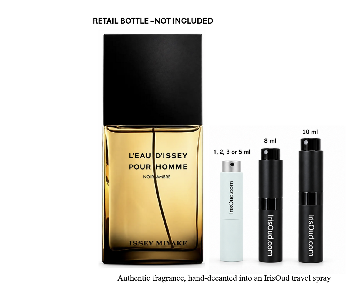 Issey Miyake L'Eau d'Issey Pour Homme Noir Ambre Travel Spray Decant