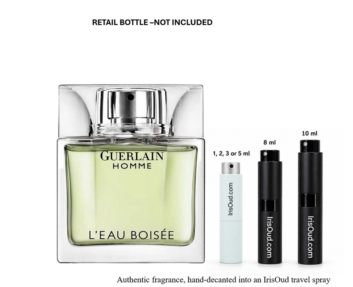 Guerlain Homme L'Eau Boisée Discontinued Travel Spray Decant