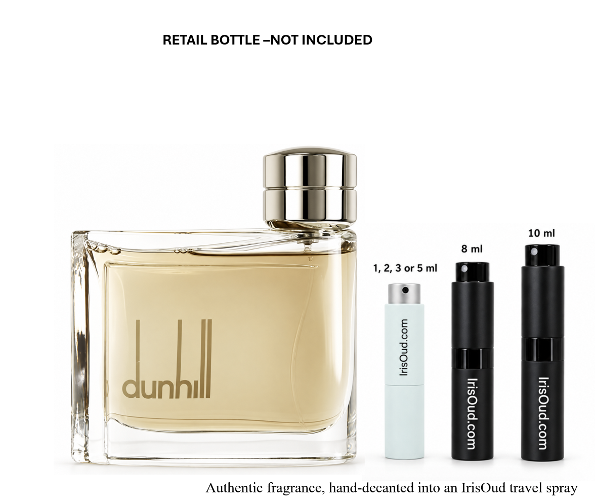Dunhill By Dunhill EDT Discontinued very rare Travel Spray Decant