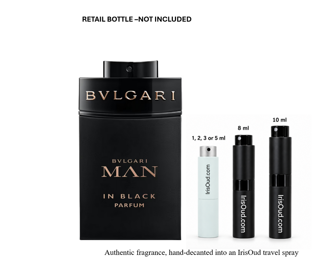 Bvlgari Man In Black Parfum Travel Spray Decant