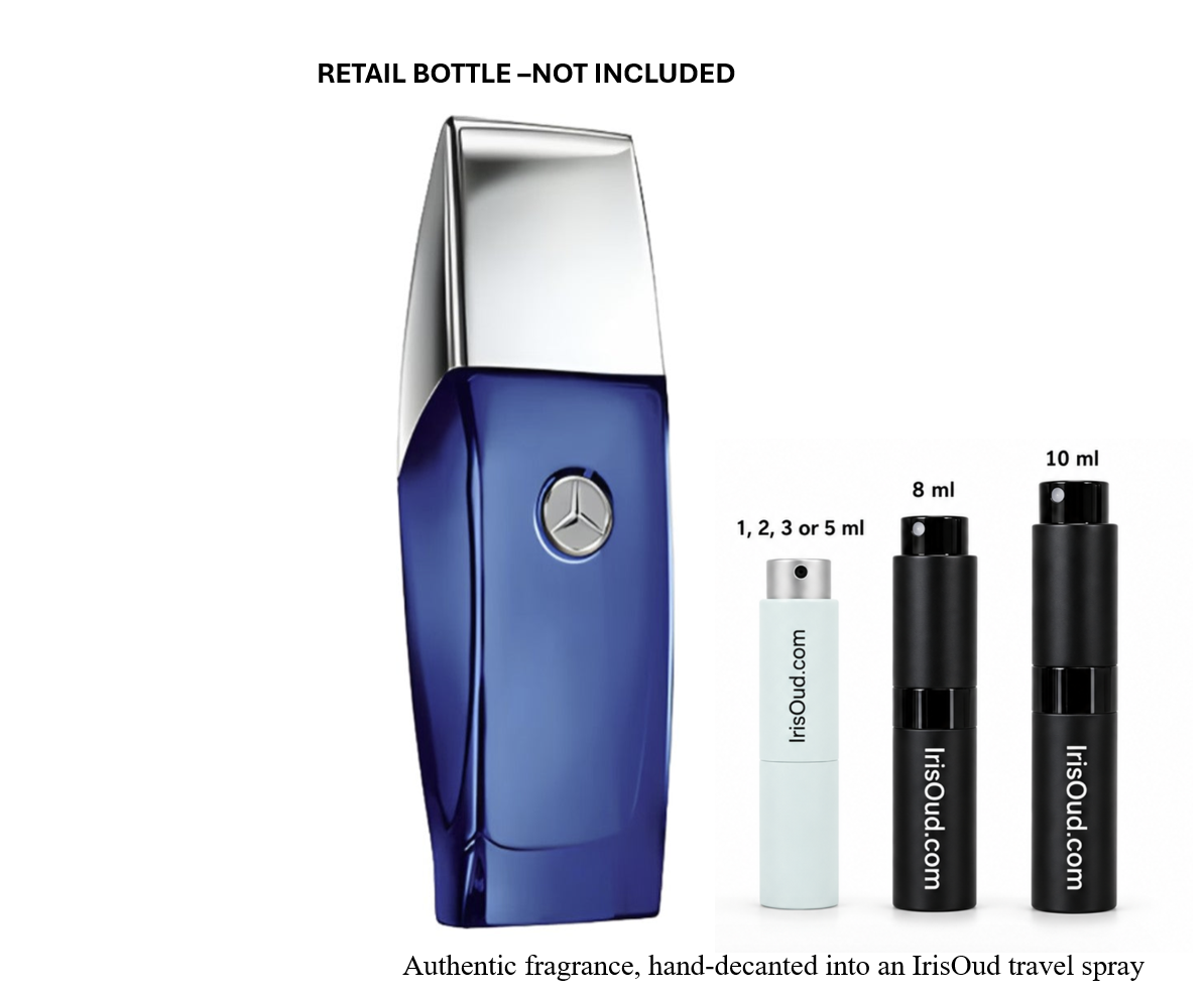 Mercedes-Benz Club Blue EDT Discontinued Travel Spray Decant