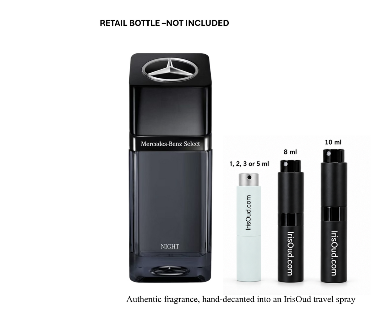 Mercedes-Benz Select Night EDP Travel Spray Decant