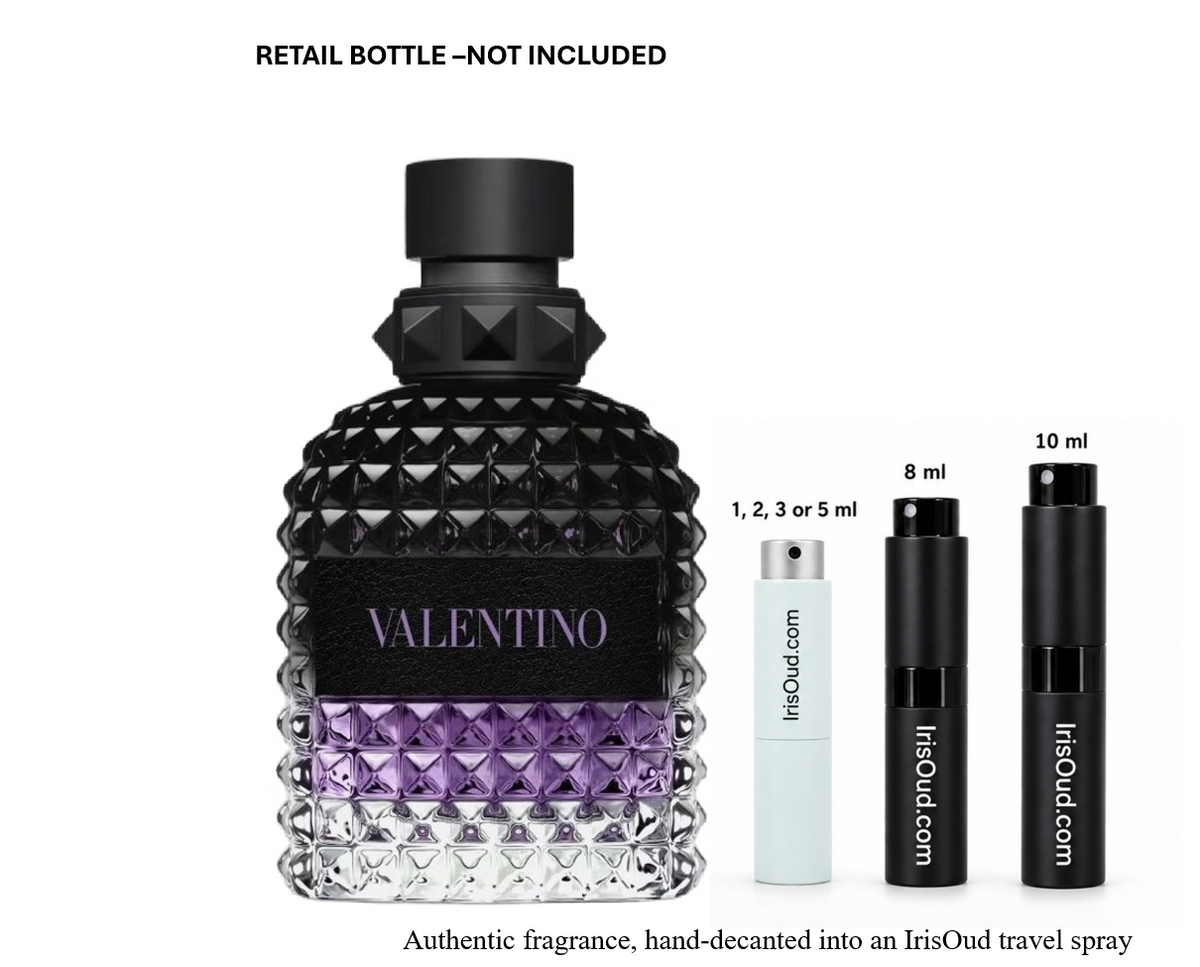 Valentino Uomo Born In Roma Purple Melancholia EDT Travel Spray Decant